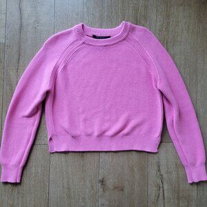 French Connection Pink Crewneck Sweater Top